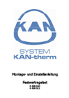 KAN instruction festwertregelset montageanleitung